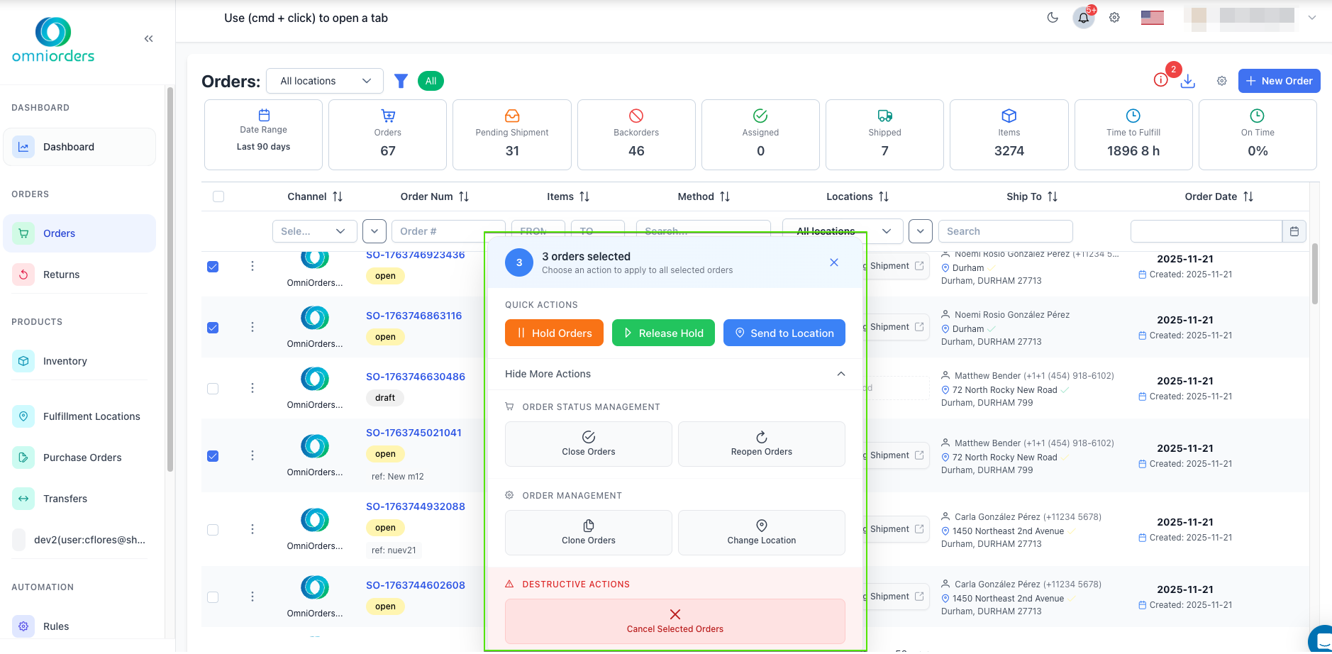 Bulk Actions Expanded